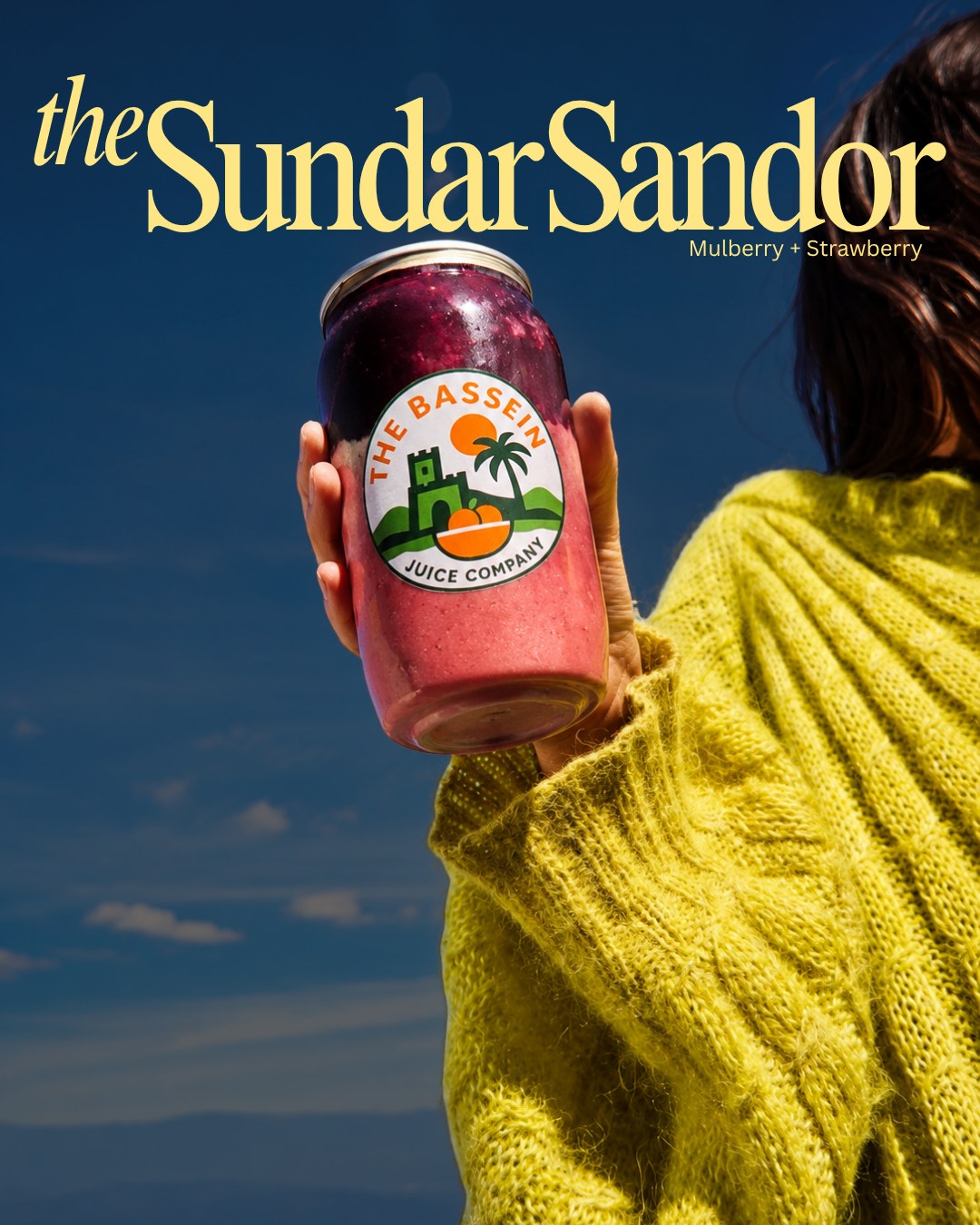 The Sundar Sandor Mulberry and Strawberry Shake